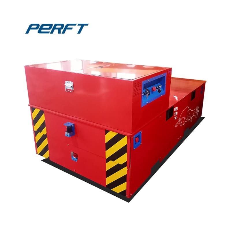 China Heavy Load Automated Steerable Battery Powered Trailer 